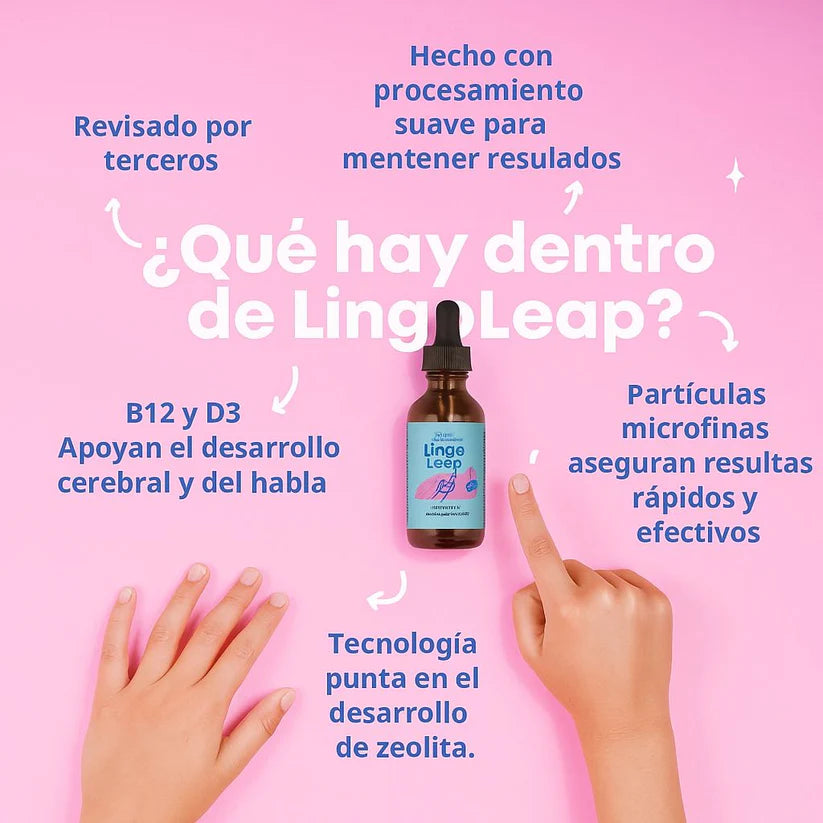 LINGO LEAP AYUDA EN LA ESTIMULACIÓN DEL HABLA