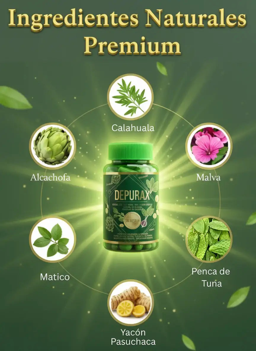 Depurax (Desinflama, desintoxica y acelera la digestión)